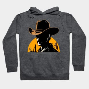 Western Silhouette- Cowboy Hoodie